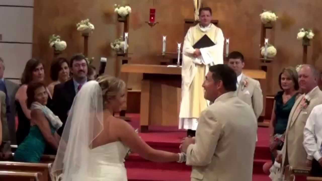Father of the Bride Moving Moment Brings Wedding Party to Tears