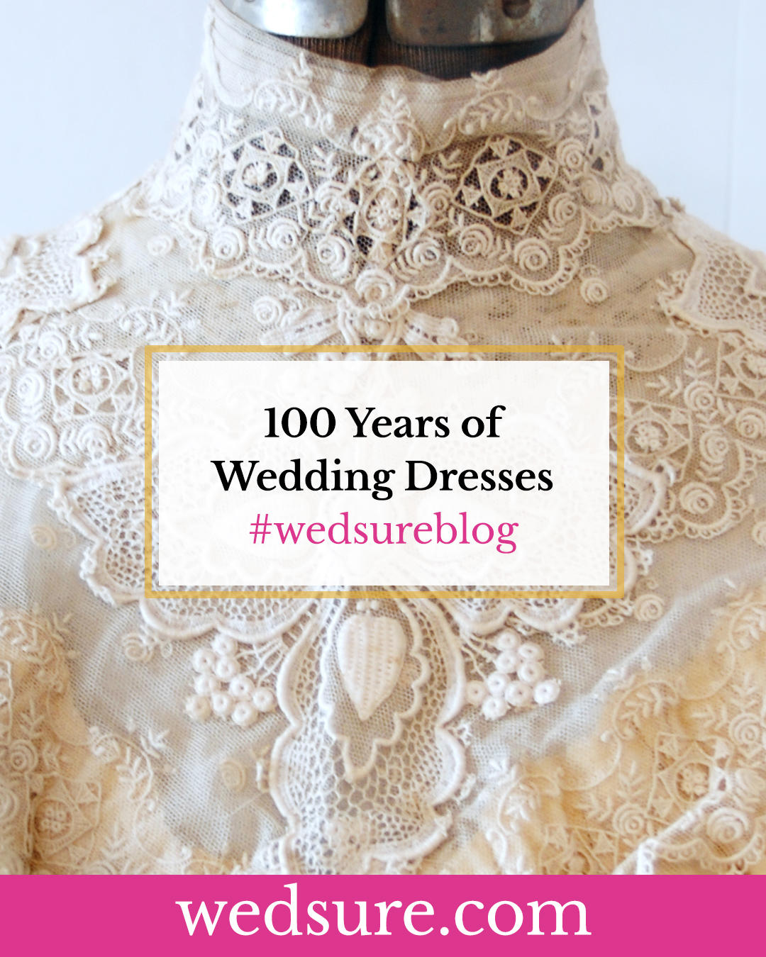 100 Years of Wedding Dresses in Under 5 Minutes