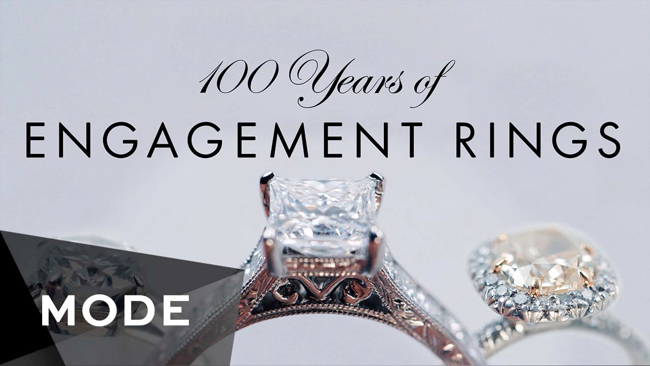 WATCH: 100 Years of Engagement Rings