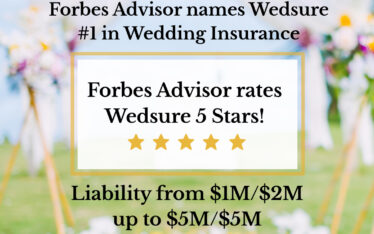 Rated #1 Wedding Insurance by Forbes Advisor